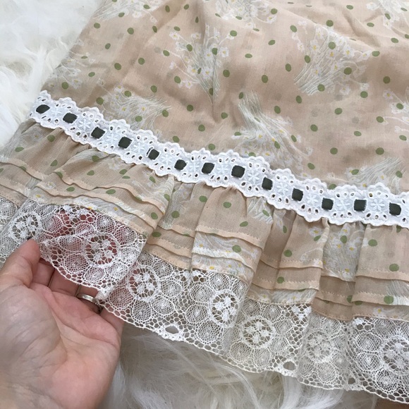 Red Valentino knee-length polka dot skirt - Picture 3 of 6